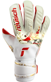 Reusch Attrakt Gold X GluePrint 5370975 1011 white red gold front